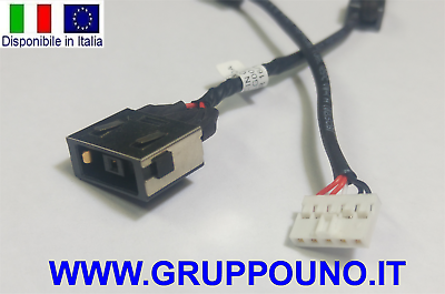 DC POWER JACK DW791 Lenovo Ideapad G50-30 G50-40 G50-45 G50-80 DC30100LG00 Nuovo - immagine 2