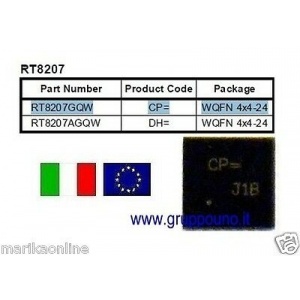 NEW RICHTEK RT8207GQW CP=CO CP=CM CP=CH CP=CB RT8207G in Italia
