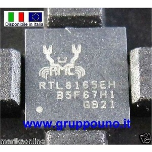 REALTEK RTL8165EH QFN48 IC CHIP NEW Disp.in Italia