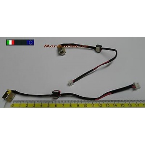DC POWER JACK ACER/PACKARD BELL TM80 TM89 TK87 65W GIALLO/YELLOW NEW