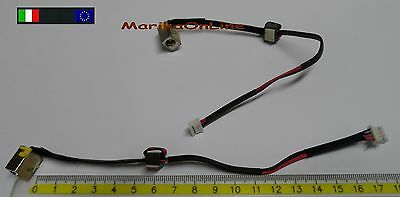 DC POWER JACK ACER/PACKARD BELL TM80 TM89 TK87 65W GIALLO/YELLOW NEW