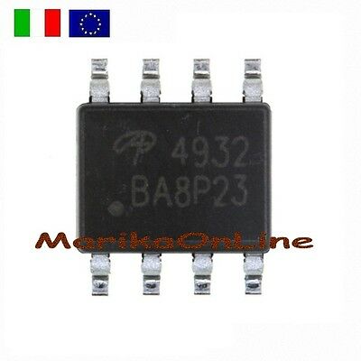 NEW AO4932 4932 A04932 SMD SOP8 SOP-8 MOSFET New Nuovo Italia Sped.immediata