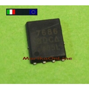 1x NEW SI 7686DP SI7686DP QFN8 IC Chip Nuovo Italia Sped-Disp. immediata