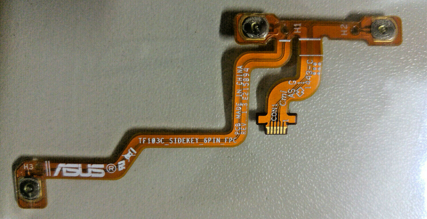 On / Off power Flex cable per Asus TF103C TF103 k018 K010 sidekey 6pin FPC