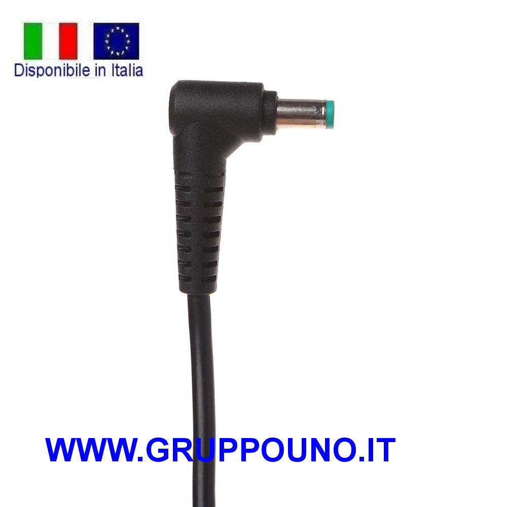 Cavo alimentatore 5,5*2,5mm 1,8mt 180Watt max AWG16 Toshiba Asus Lenovo MSI - immagine 3