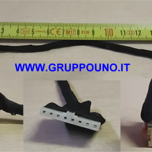 DC POWER JACK Hp G56 G62 serie - 8pin - PJ202 - cavo circa 14cm