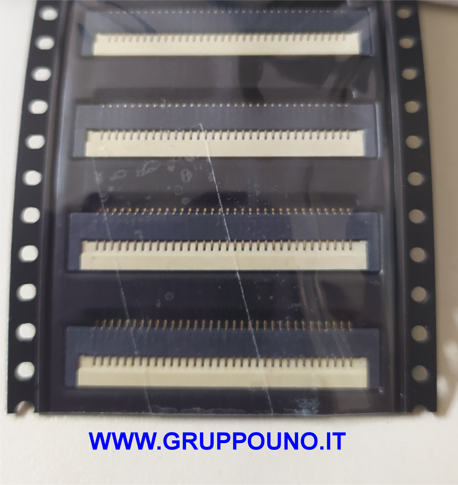 Connettore Flip FPC/FFC 0.8mm 34 pin (spess. 1.75-2 mm) - Disp. in Italia - immagine 2